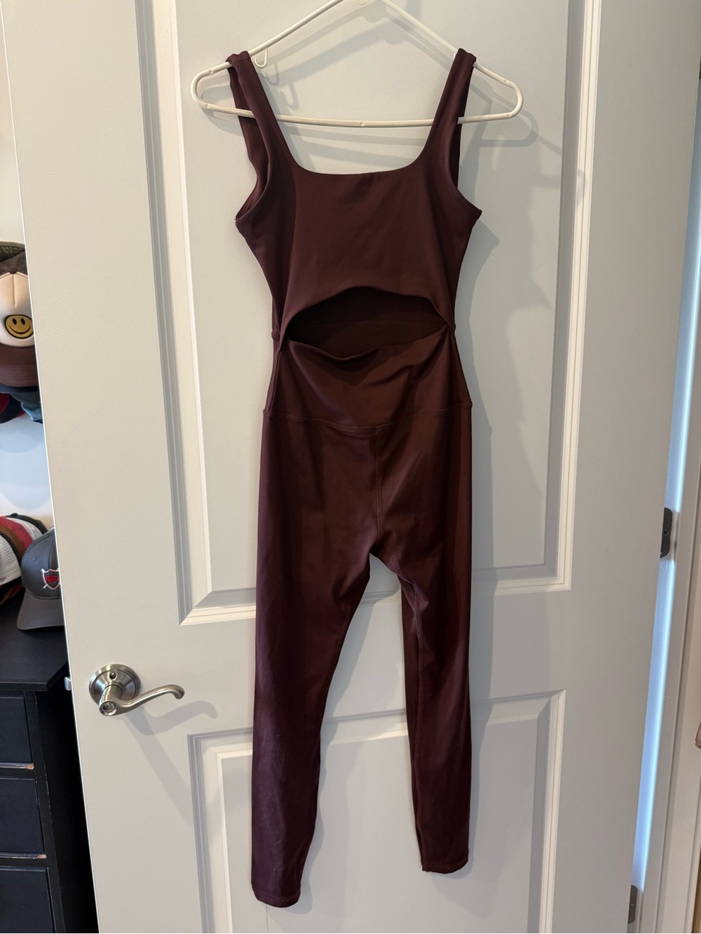 Madewell Cutout Jumpsuit in Brown
